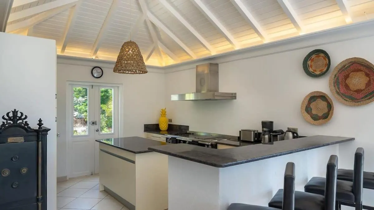 Private Villa With Astonishing View Of Hills Pointe Milou Saint Barthelemy